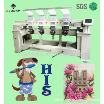 2015 new 4 heads 9 colors embroidery machine manufacture price